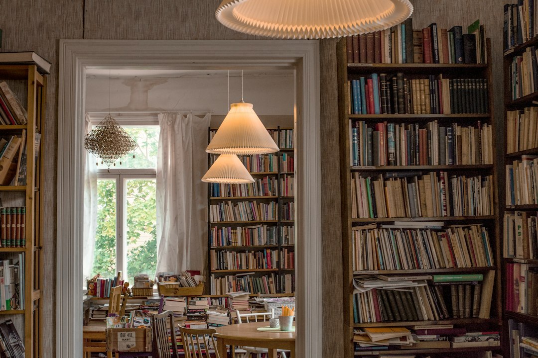 old library interior